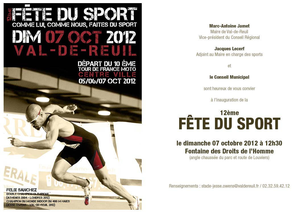 Fête du sport 2012