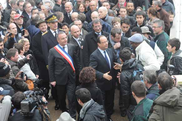 Visite de François Hollande