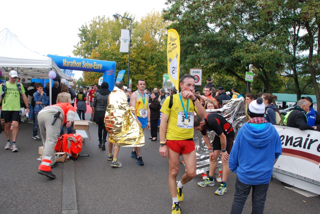 le marathon Seine-Eure édition 2013 a battu son record de participation