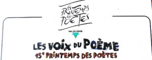 Printemps des poètes - Les voix du poème