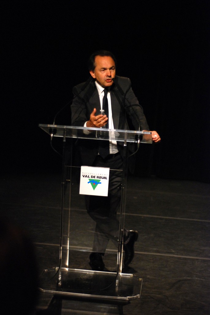 Gilles Kepel devant son public