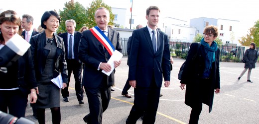 Fleur Pellerin, Ministre des PME, de l’innovation et de l’économie numérique à Val-de-Reuil
