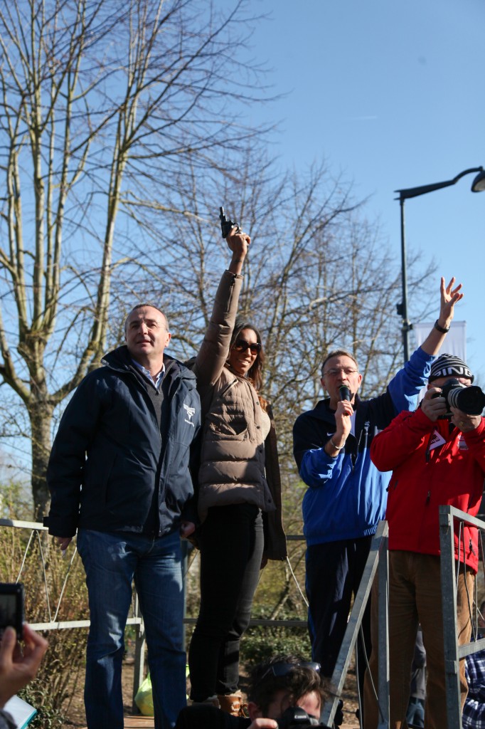 Des spectateurs enthousiastes avec Marc-Antoine Jamet
