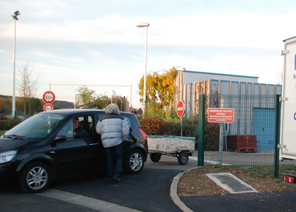 Distribution de compost
