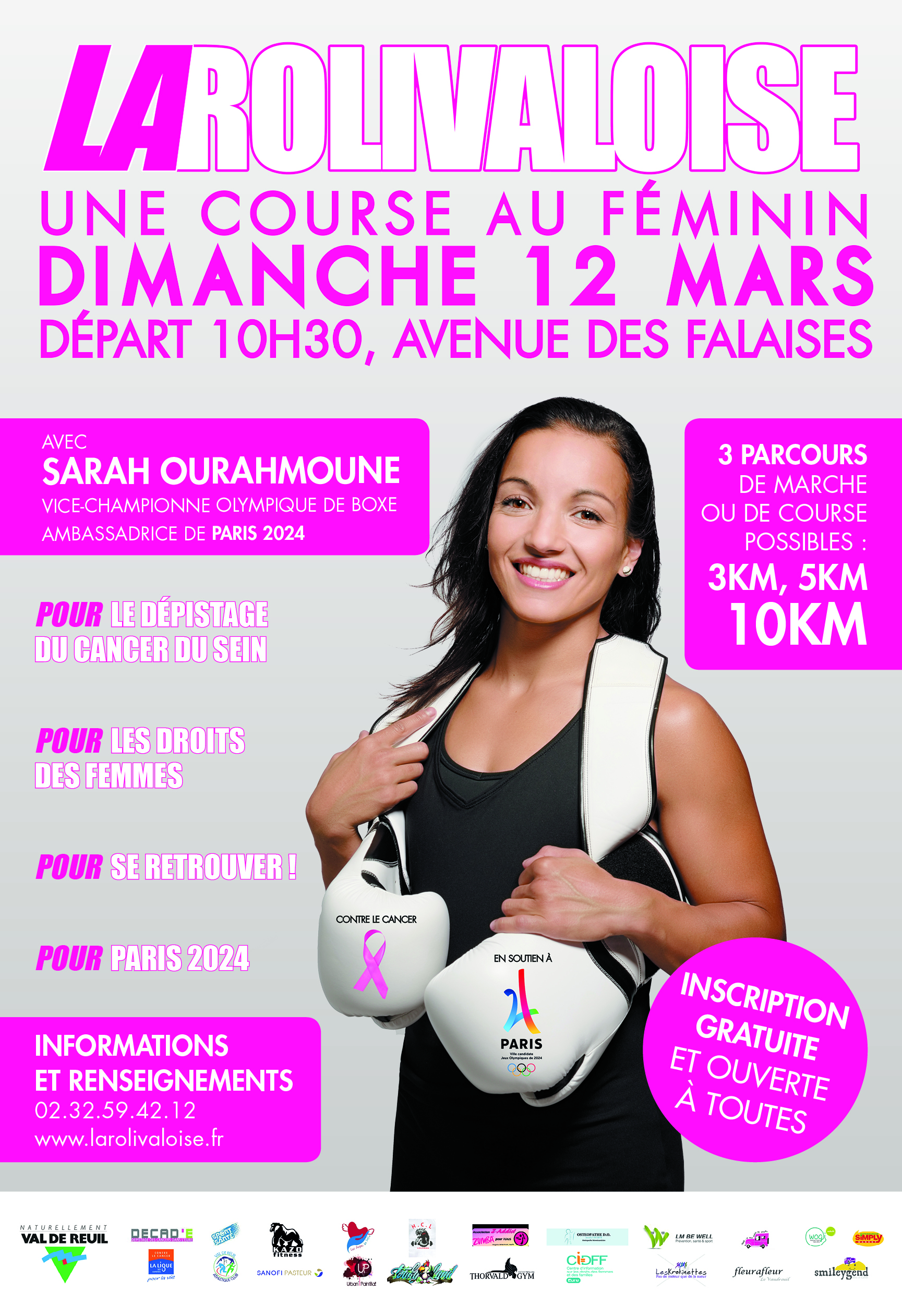 Rolivaloise 2017 avec Sarah Ouhramoune