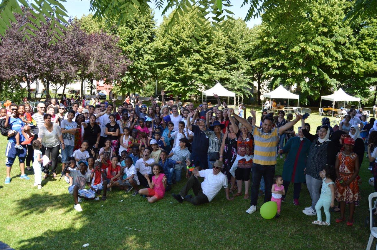 Le repas partage tous les ans au mois de Juillet