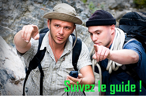 Suivez le guide !