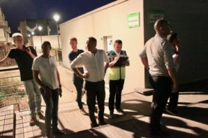 Le maire a sillonné le coeur de ville avec élus et agents municipaux cette nuit