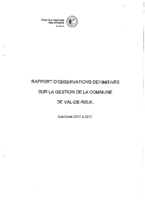 CRC – Rapport d’observations défintives 2012-2017