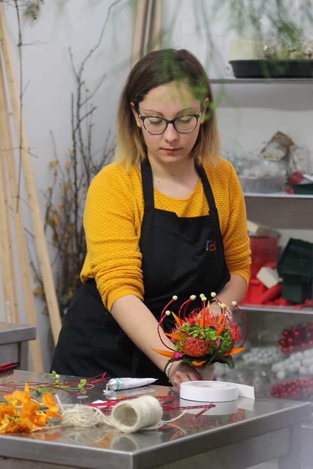 Marion Jouen ou le talent pour l'art floral