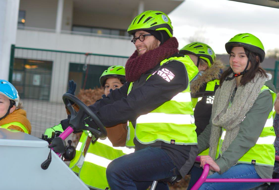 Suzon, 14 ans, a testé le vélo-bus et nous livre ses impressions