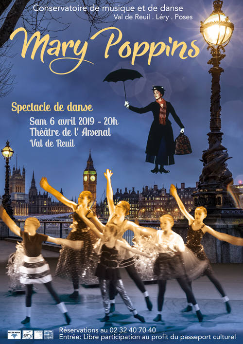 Spectacle de danse "Mary Poppins"