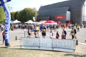 L'arrivée est prévue juste devant le théâtre de l'Arsenal