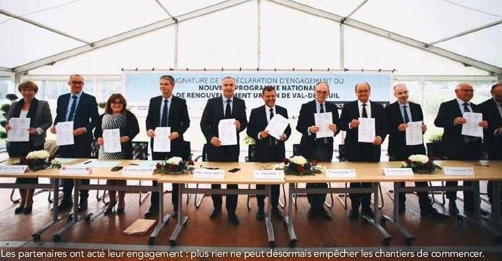 Signature de la convention