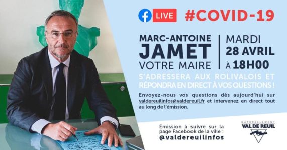 Rediffusion du Facebook Live de Marc-Antoine Jamet du 28 Avril 2020 à 18h