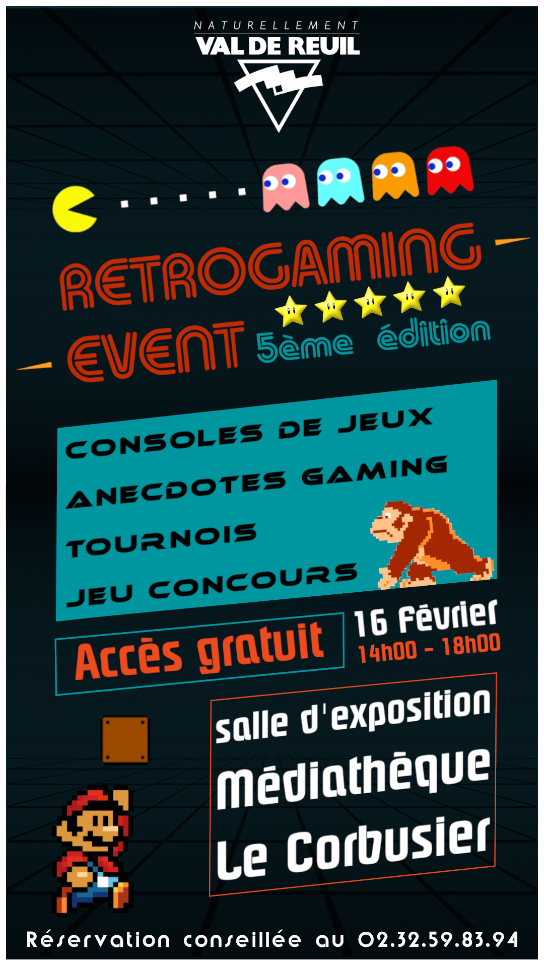 affiche retrogaming 2022