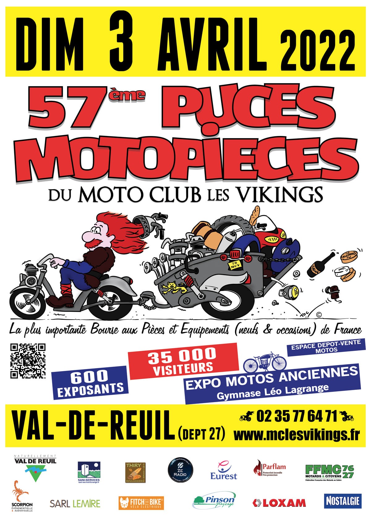 57 eme puces moto avril 2022