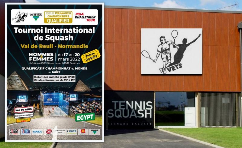 Tous au tournoi international de squash ! 