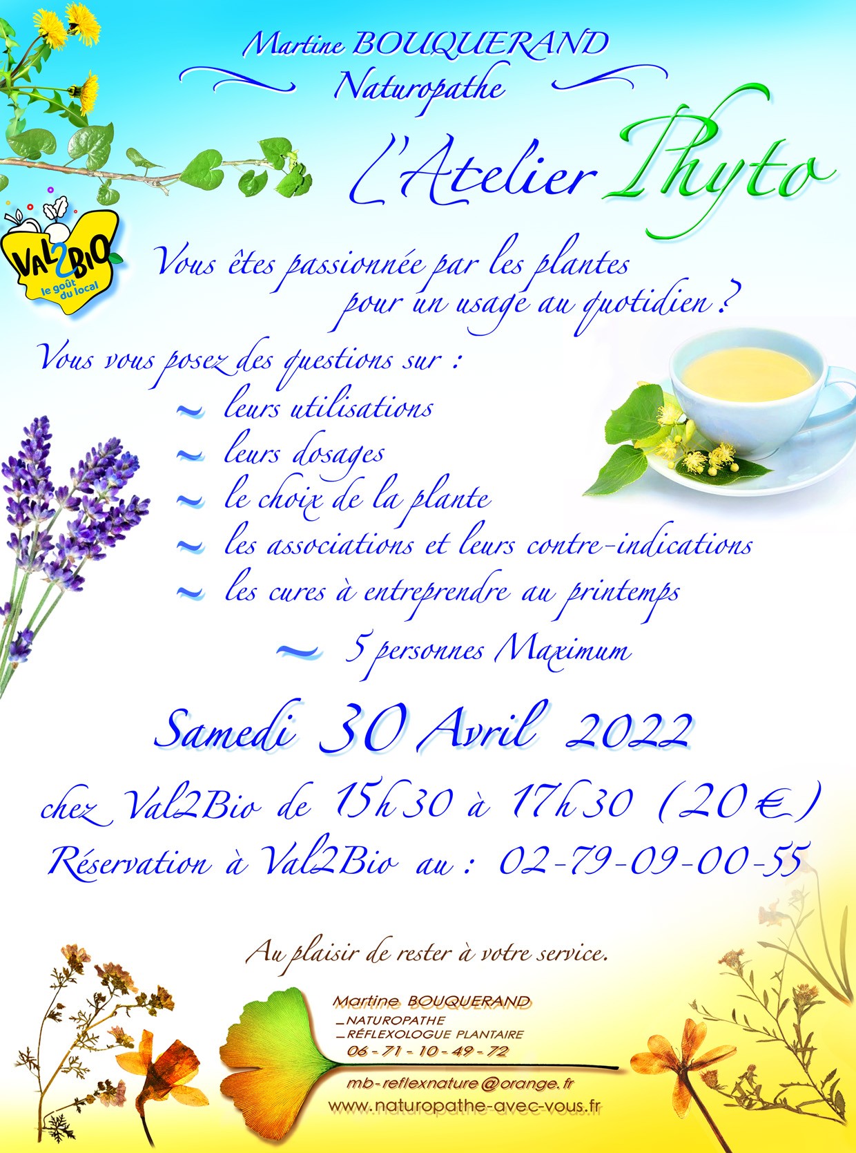 Val2Bio - Atelier phytosanitaire - avril 2022