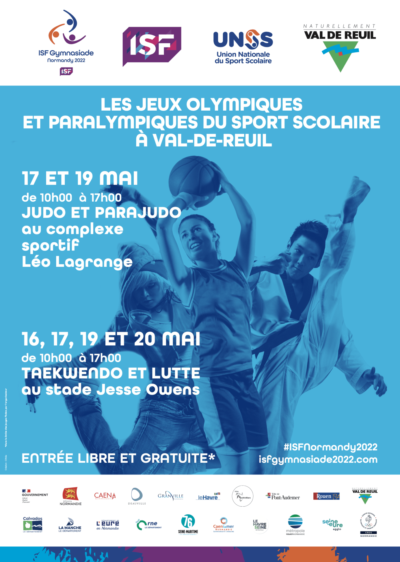 Les Jeux Olympiques et Paralympiques du sport scolaire à Val-de-Reuil