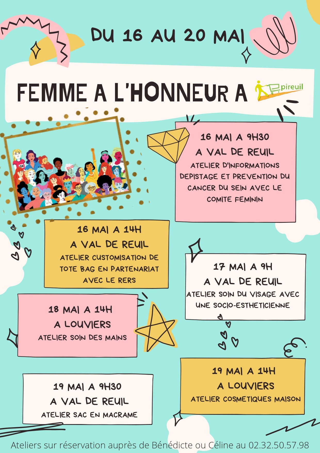 Epireuil - Femme à l'honneur, mai 2022