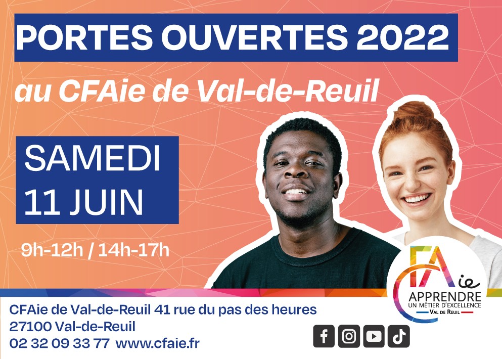 Visuel JPO 11 juin CFAie 2022