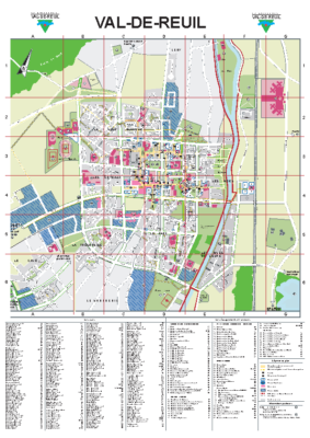 Plan de Val-de-Reuil – maj septembre 2022