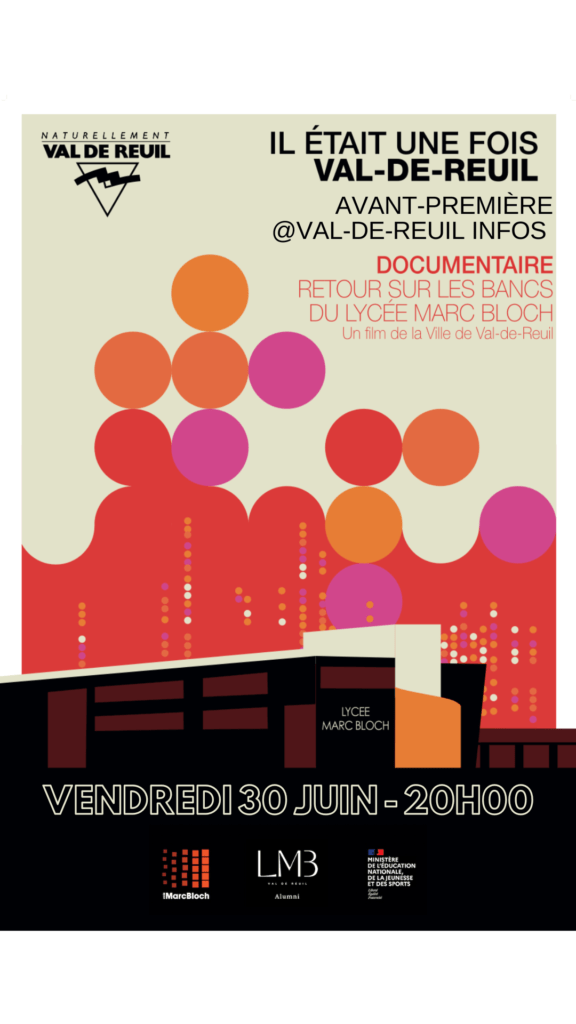 Affiche - Retour sur les bancs du lycée Marc Bloch (Documentaire)