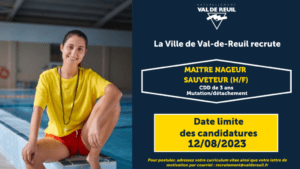 MAITRE NAGEUR SAUVETEUR (H/F)