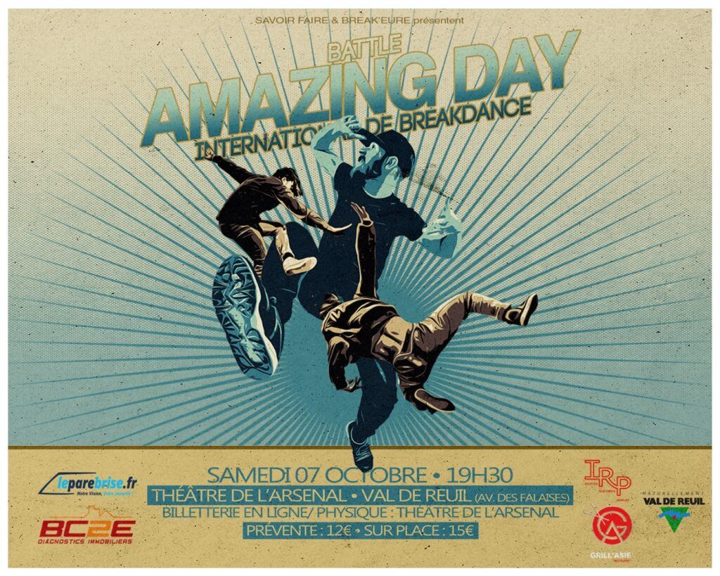 Battle Amazing day Samedi 7 octobre 2023 au théâtre de l'Arsenal