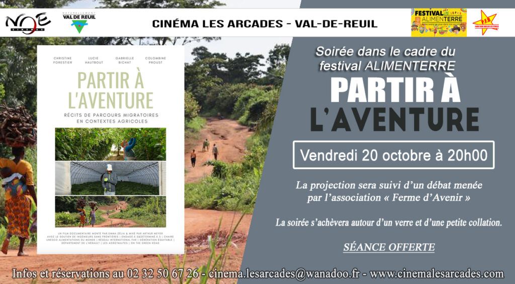 Partir à l'aventure au cinéma