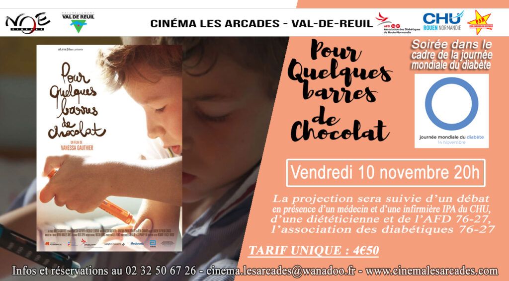 Soirée spéciale au cinéma Les Arcades 10 novembre 2023