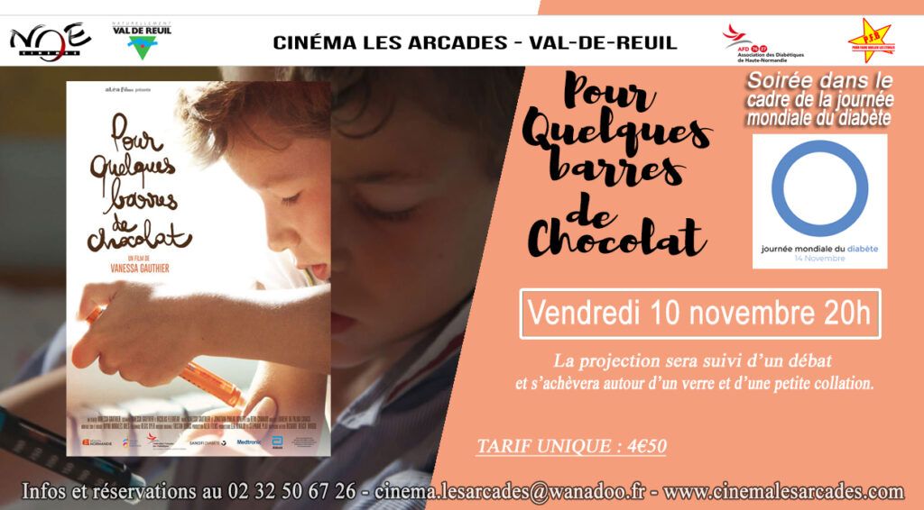 Cinéma Les Arcades - soirée spéciale vendredi 10 octobre 2023 "Pour quelques barres de chocolat", Vanessa Gauthier.