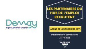 Offre d'emploi : Agent de Laboratoire (H/F) - DEMGY