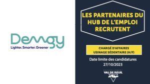Offre d'emploi : Chargé d'affaires Usinage Sédentaire (H/F) - DEMGY