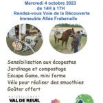 Du champ à l’assiette - Mercredi 4 octobre 2023 de 14H à 17H
