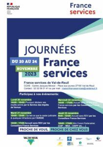 Journées France Services du 20 au 24 novembre 2023