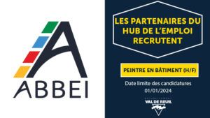 Recrutement partenaires hub ABBEI peintre en batiment