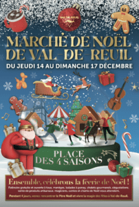 Affiche marché de noël 2023