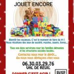 L'association Jouet encore organise une collecte de jouets du jeudi 7 au dimanche 31 décembre 2023.