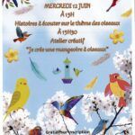 Mercredi 12 Juin à 15h, la médiathèque Le Corbusier de Val-de-Reuil vous invite à venir écouter des histoires sur le thème des oiseaux, puis à 15h30, participez à l'atelier créatif pour créer une mangeoire à oiseaux.
