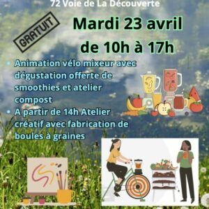 Le foyer Stéphanais organise "Du Jardin à l'assiette" mardi 26 avril de 10h à 17h sur l'esplanade de la Fraternelle.