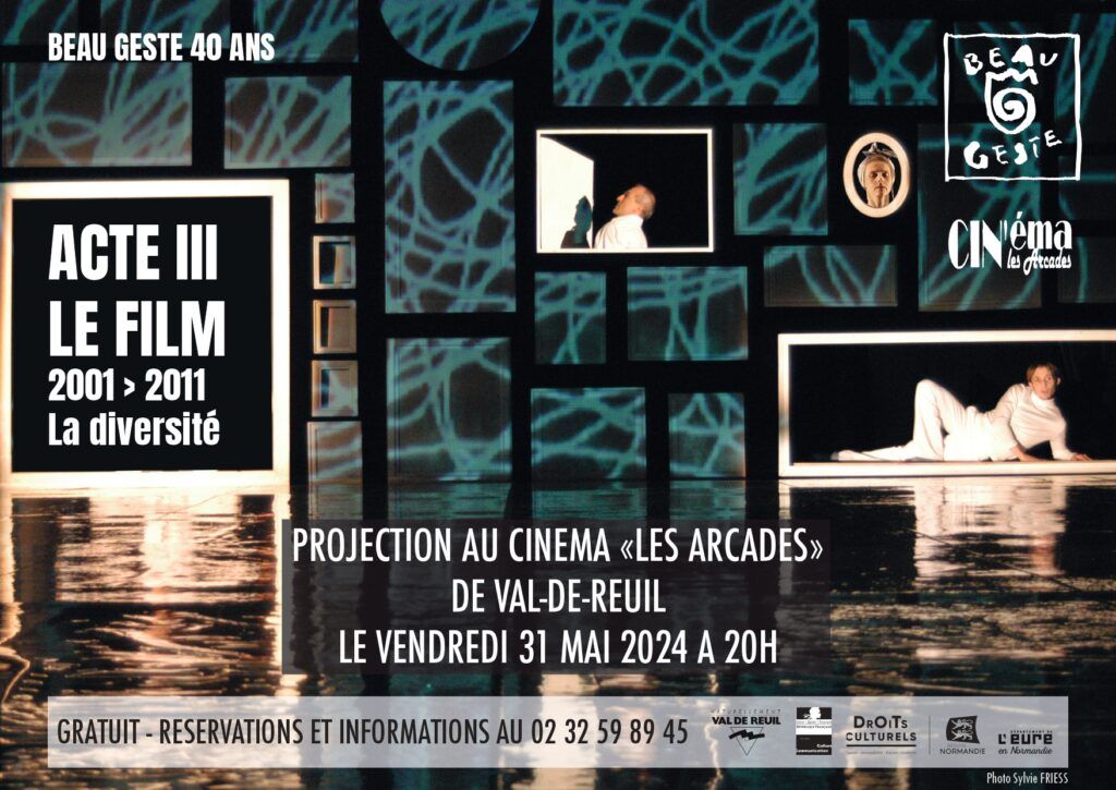 Soirée spéciale au cinéma Les Arcades vendredi 31 mai 2024 à 20h.
