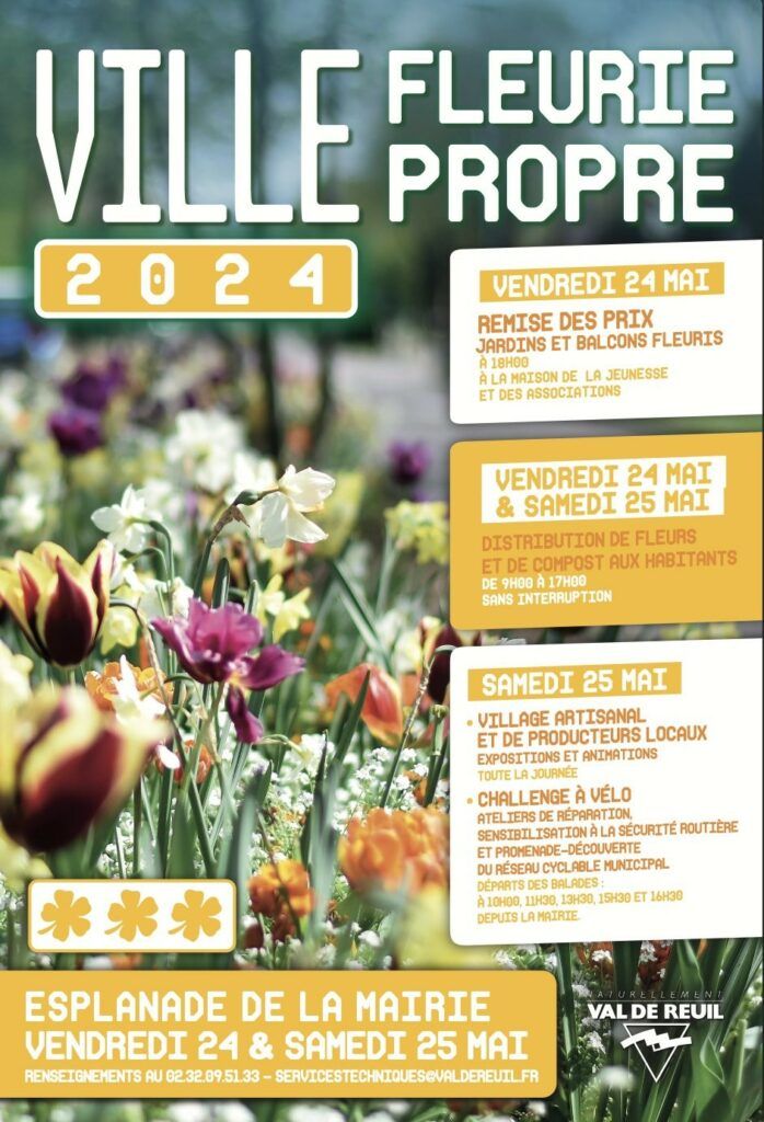 Ville fleurie - Ville propre - 2024