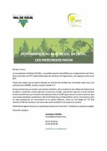 AIDSA tient des permanences au hub de l'emploi du 3 au 31 juillet 2024.