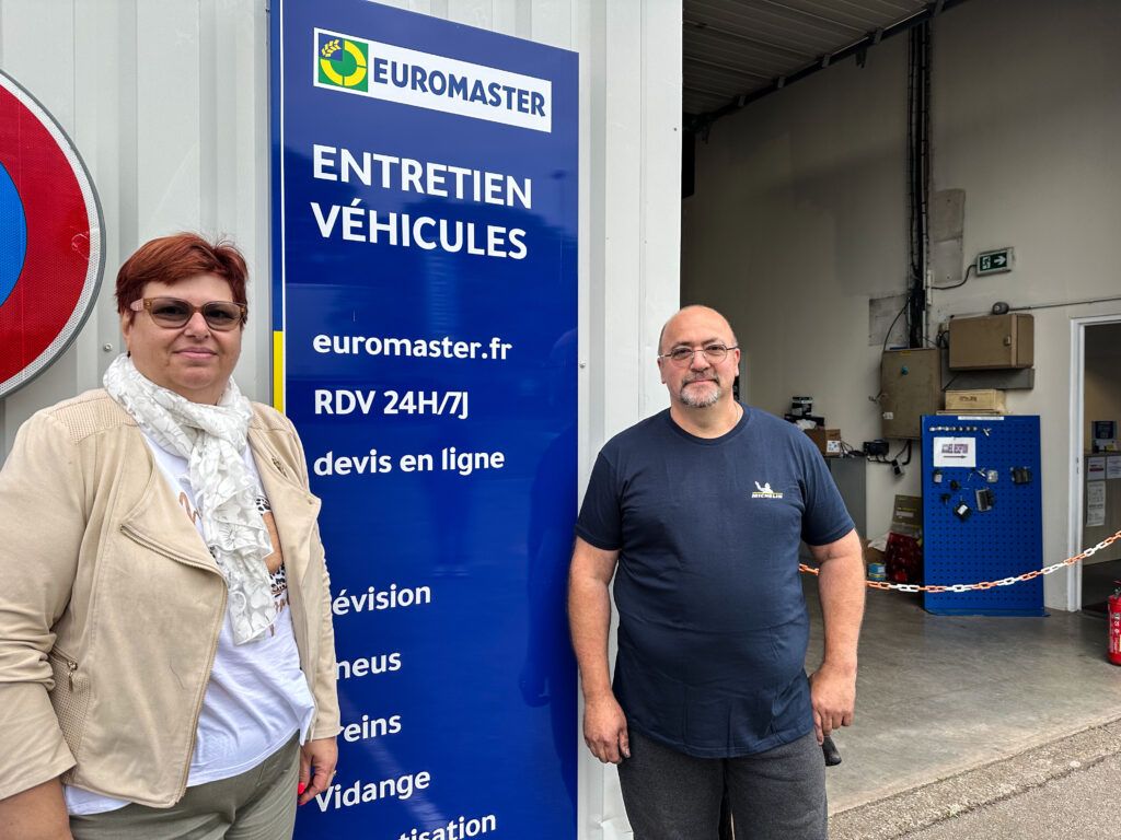 Depuis janvier, Axel Geoffroy a ouvert un nouveau garage Euromaster à Val-de-Reuil !
