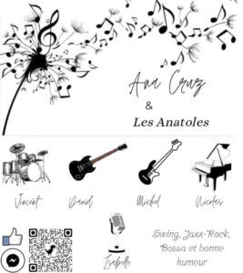 L'association La Laverie propose un apéro concert avec le groupe Ana Cruz & les Anatoles, vendredi 24 janvier 2025 de 19h à 21h (114 rue Grande, 27100 Val-de-Reuil).