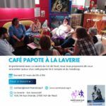 L'association Norm'Handicap organise un café papote samedi 22 mars 2025 de 14h à 16h au bar de la Laverie, 114 rue Grande, 27100 Val-de-Reuil.
