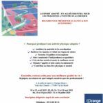 L'association France Alzheimer de l'Eure propose des séances de sport adapté pour les couples aidants/aidés concernés par la maladie d'Alzheimer ou maladies apparentées à la Salle de sport "L'ORANGE BLEUE" (voie des Clouets - 27100 VAL DE REUIL) du mois d'avril au mois de juillet 2025.