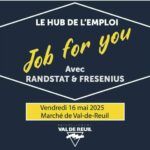 Vous recherchez un emploi, une formation, vous voulez travailler votre projet professionnel ? Vous avez besoin de réponses à vos questions sur l'emploi, nous serons heureux d'y répondre. Venez nous retrouver le 16 mai 2025 de 13h30 à 16h30 au marché de Val-de-Reuil.